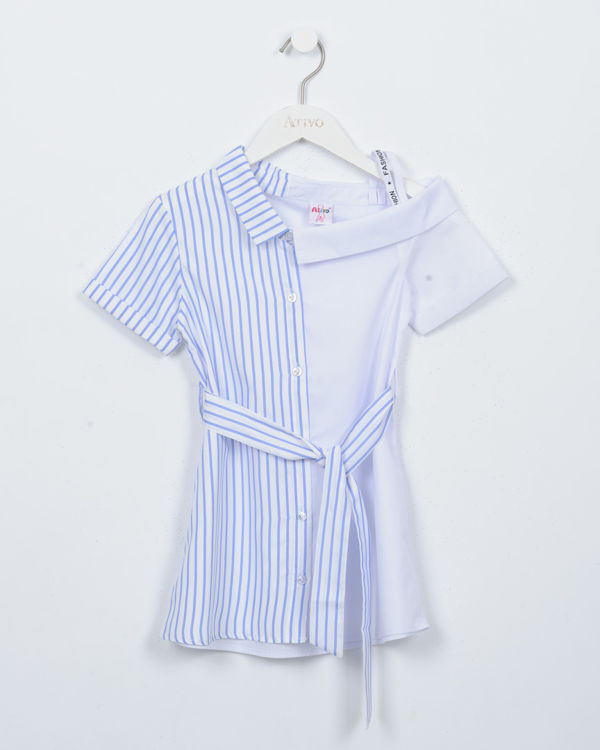 Picture of ND7016 GIRLS CASUAL/SMART SHIRT